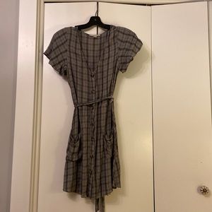 American Eagle plaid dress